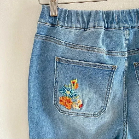 DRIFTWOOD Jeans Ruby Pull-On Relaxed Jean - Bouquet Sz Small - Picture 8 of 10